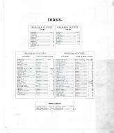 Index, Niagara and Orleans County 1875